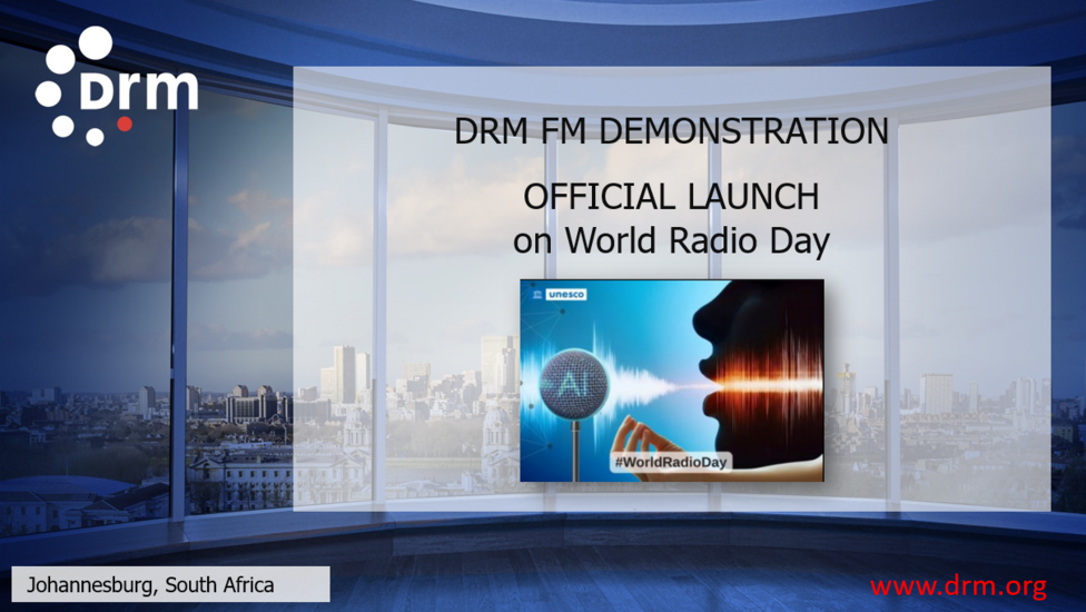 South Africa Launches DRM in FM Demonstration on 91.25 MHz